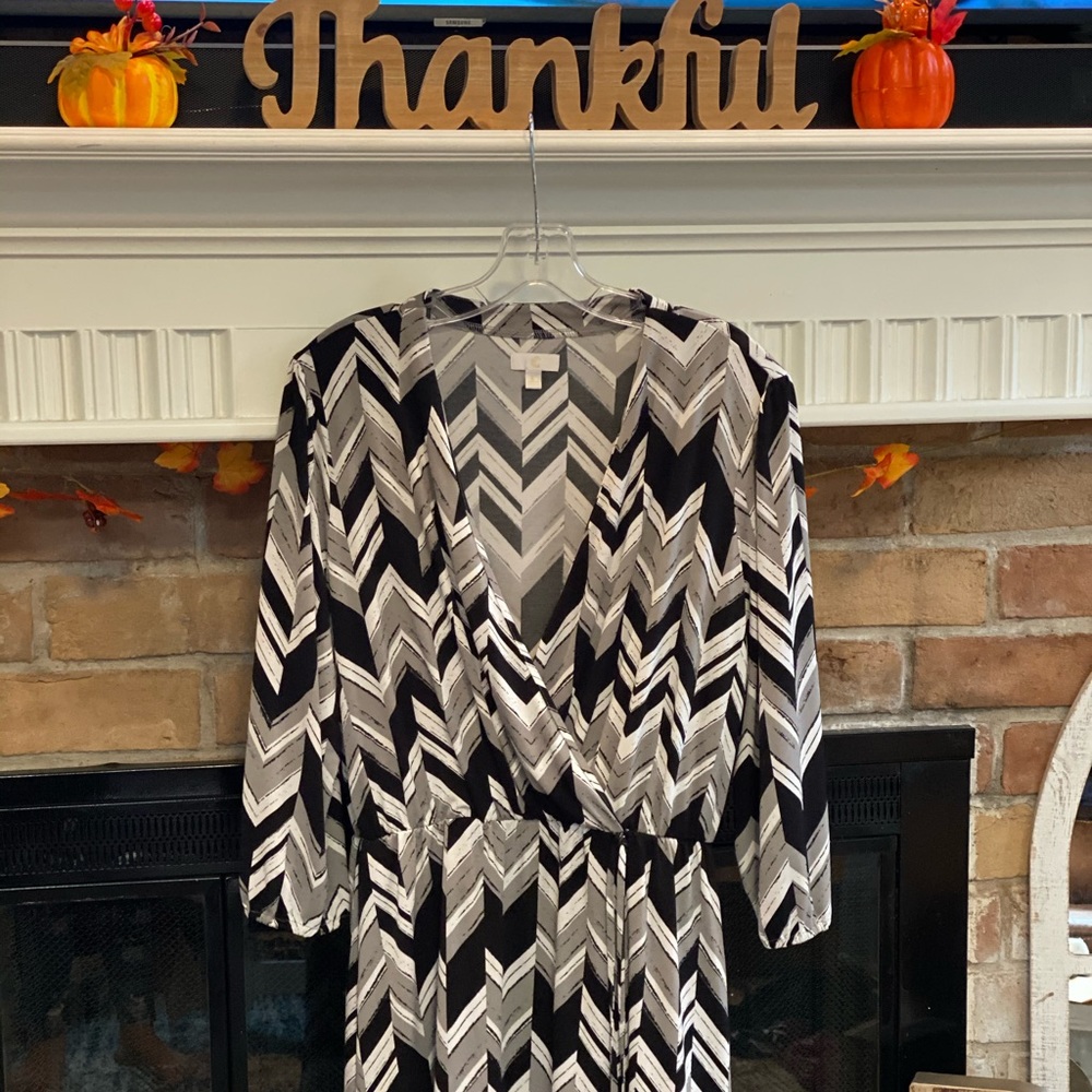 Black & White Charming Charlie Dress